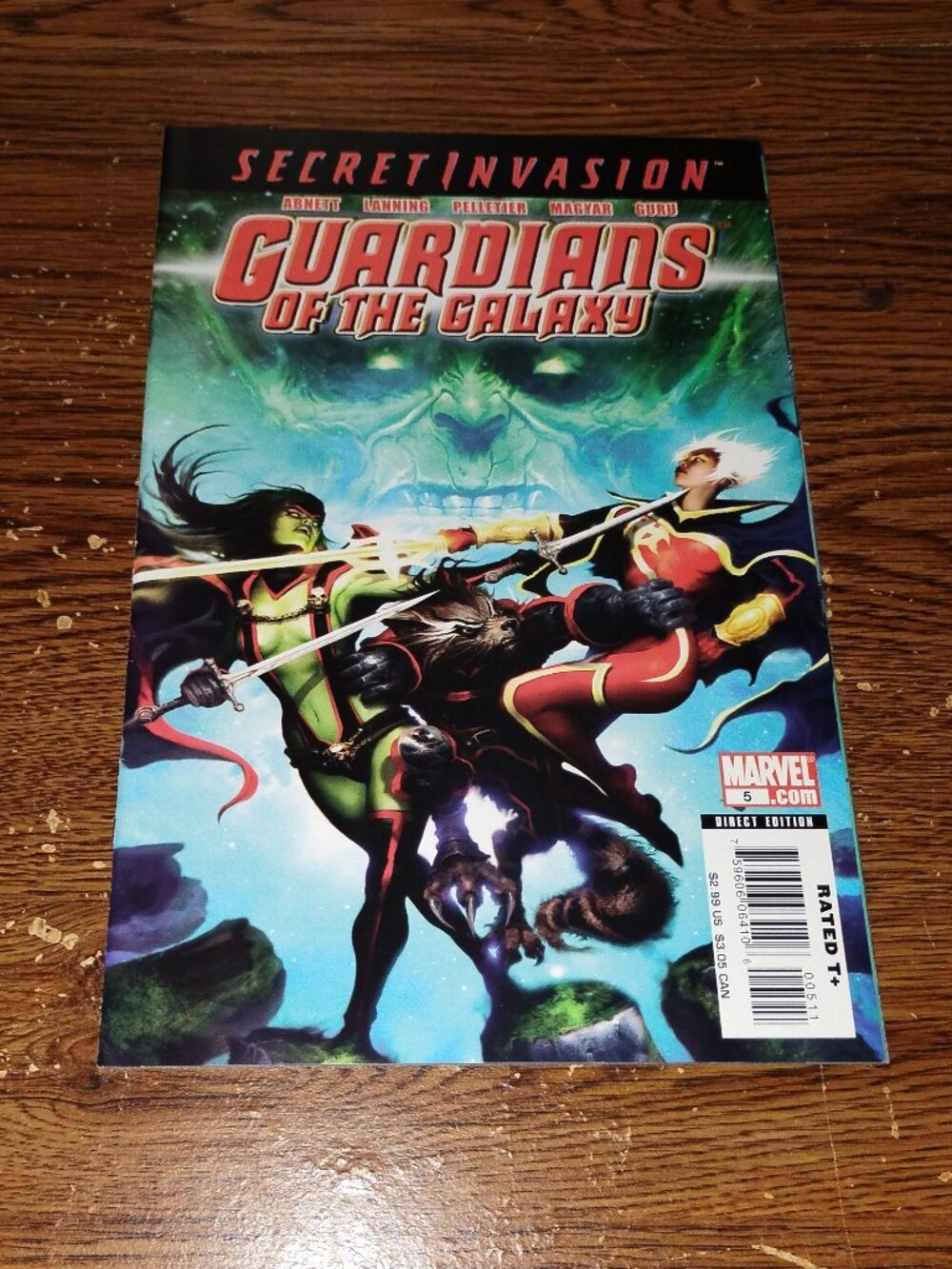 Guardians of the Galaxy #5 (Marvel Comics, 2008) Secret Invasion